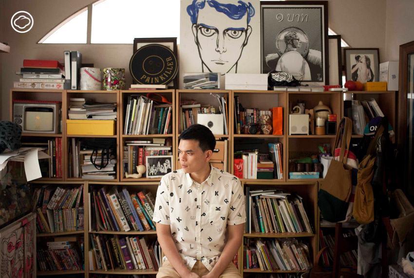โอภาปราศรัยกับ โอ ธีรวัฒน์ นักวาดฝีมือจัด เมื่อห้องทำงานในบ้านที่เขาคุ้นเคยจะต้องรีโนเวต