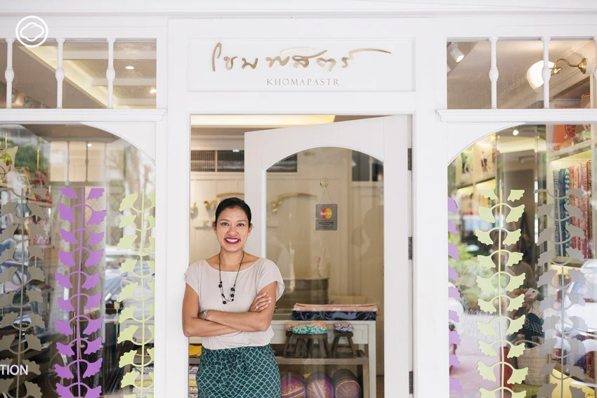 Khom จากโขมพัสตร์ แบรนด์ผ้าพิมพ์ลายทำมือที่มีอายุกว่า 70 ปี ในมือทายาทรุ่นที่สาม