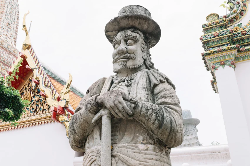 ตุ๊กตาศิลาจีนวัดโพธิ์