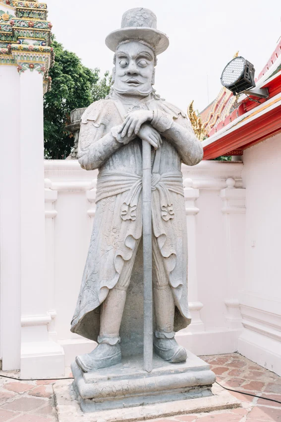 ตุ๊กตาศิลาจีนวัดโพธิ์