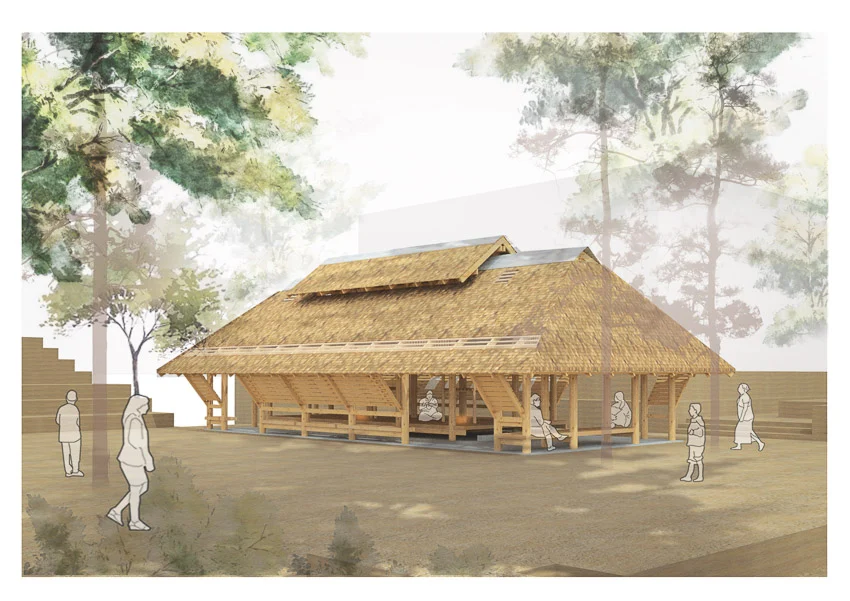 โรงพยาบาลวัดจันทร์,โรงพยาบาลชุมชน,ใจบ้าน สตูดิโอ,สถาปนิกชุมชน, ชาวปกาเกอะญอ