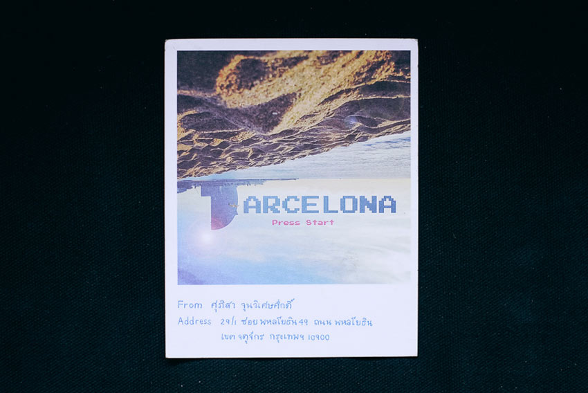 โปสการ์ด, postcard,Teaspoon Studio