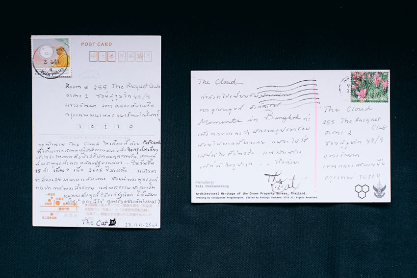 โปสการ์ด, postcard,Teaspoon Studio