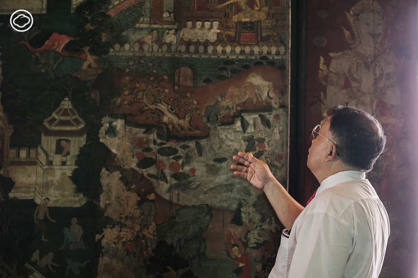 จิตรกรรมฝาผนัง, พระที่นั่งพุทไธสวรรย์