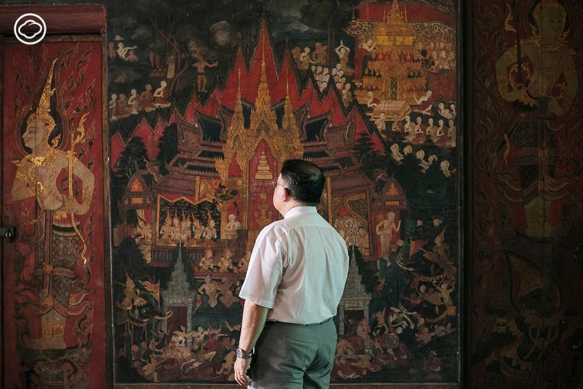 จิตรกรรมฝาผนัง, พระที่นั่งพุทไธสวรรย์