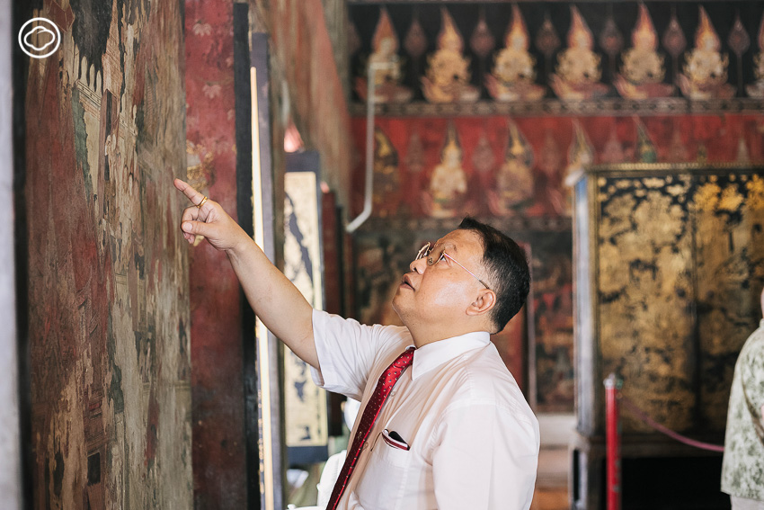 จิตรกรรมฝาผนัง, พระที่นั่งพุทไธสวรรย์