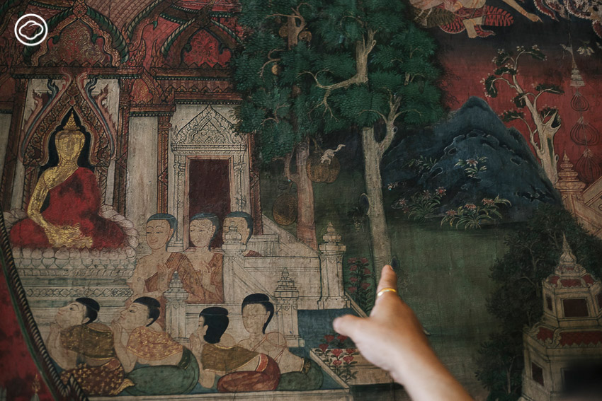 จิตรกรรมฝาผนัง, พระที่นั่งพุทไธสวรรย์