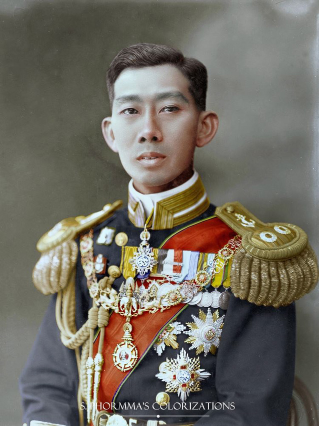 เจ้าพระยารามราฆพ (หม่อมหลวงเฟื้อ พึ่งบุญ) ภาพลงสีโดย S. Phormma's Colorizations