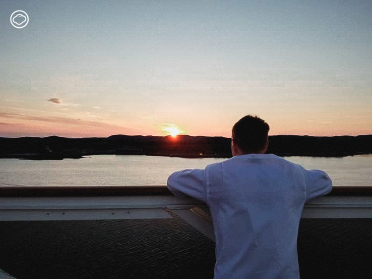Singer at Sea
