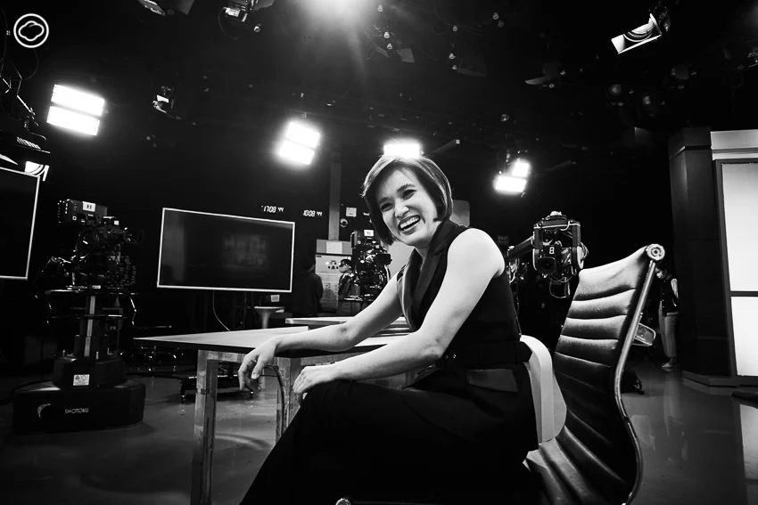 จอมขวัญ หลาวเพ็ชร์ พิธีกรนอกขนบ ถามเพื่อแก้ปัญหา ไม่ใช่ถามเอาดราม่าสะใจ