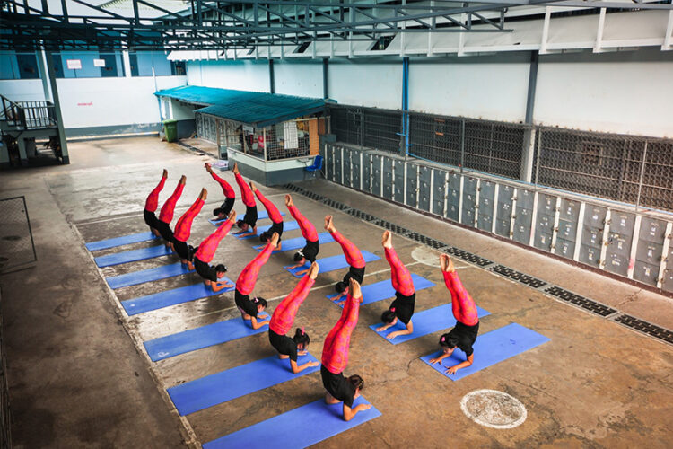 ภารกิจสร้างเรือนจำสุขภาวะ ด้วยการฝึกโยคะให้ผู้ต้องขังและทำสวนเกษตรกรรมหลังกำแพง, นักโทษ, เรือนจำ, ผู้ต้องหา