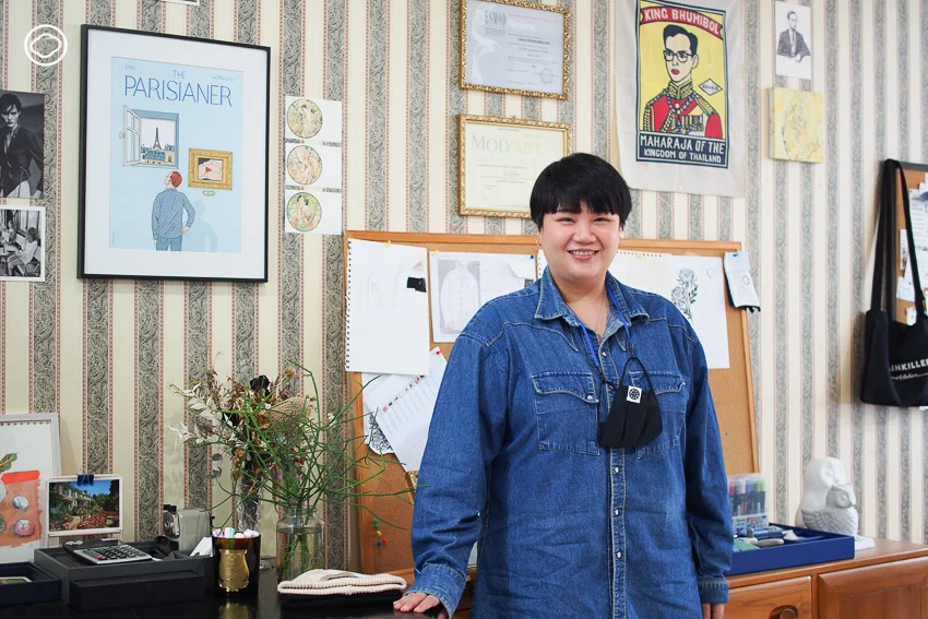 PAINKILLER Atelier x Good Goods : เมื่อแบรนด์เสื้อผ้าผู้ชายมาออกแบบผ้าขาวม้าสีสดใสให้ดูมินิมอล