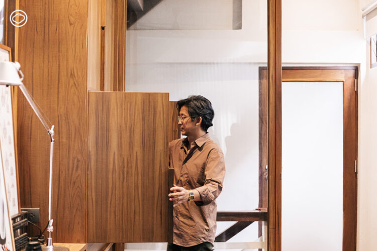 TNOP™ DESIGN โฮมออฟฟิศที่คิดจะอยู่เป็นบ้านหลังสุดท้ายของชายผู้ย้ายบ้านบ่อย, ธีรนพ หวังศิลปคุณ