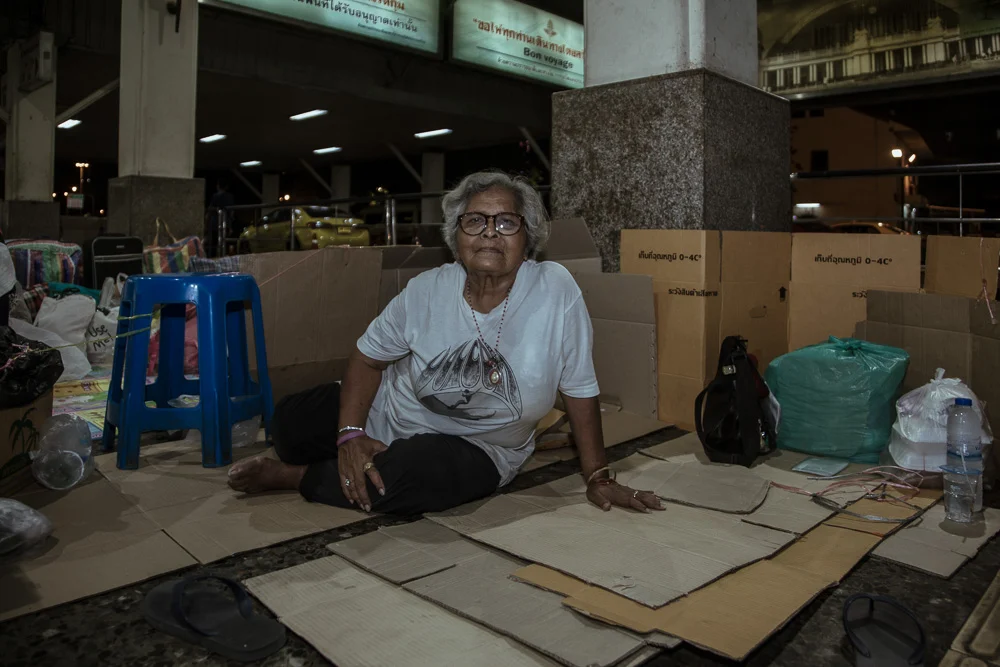 A HOME OF HOMELESS ชุดภาพถ่ายแสดงคำนิยามคำว่าบ้าน ของคนไร้บ้าน