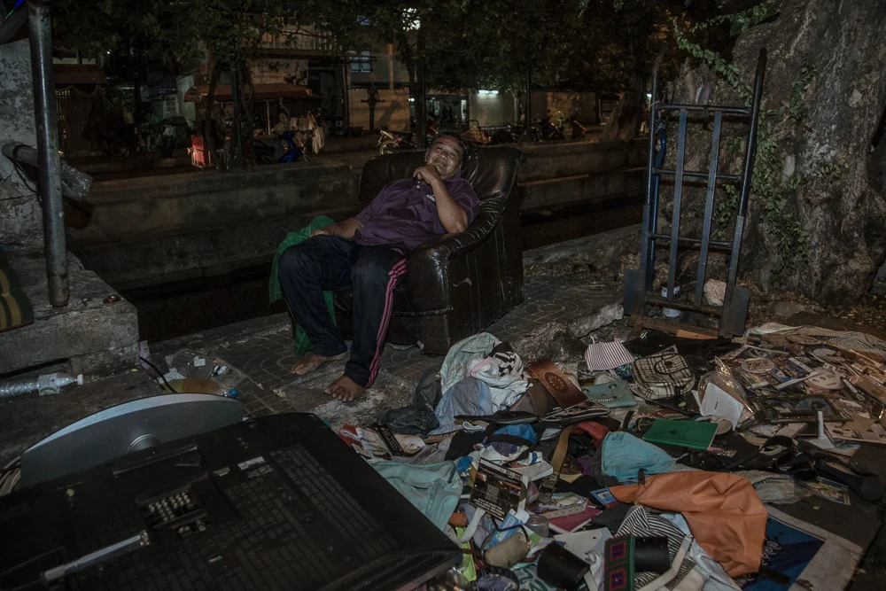 A HOME OF HOMELESS ชุดภาพถ่ายแสดงคำนิยามคำว่าบ้าน ของคนไร้บ้าน