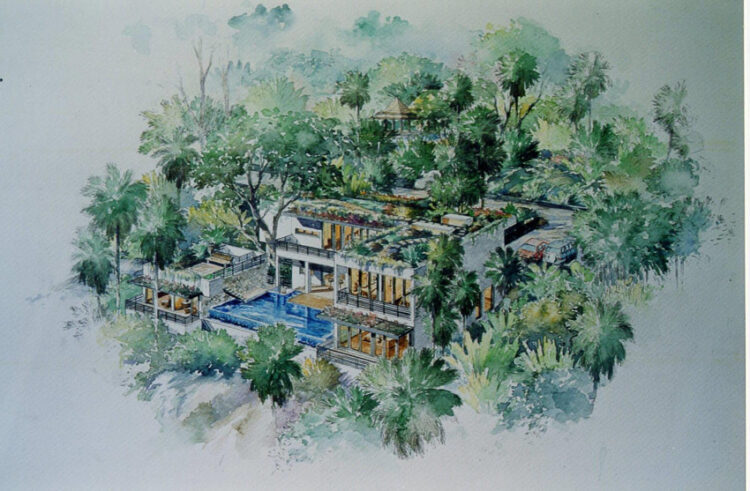 สุริยะ อัมพันศิริรัตน์ สถาปนิก Walllasia ศิลปิน และนักจัดสวน ผู้พากุฏิไทยไปไกลถึงอังกฤษและฝรั่งเศส