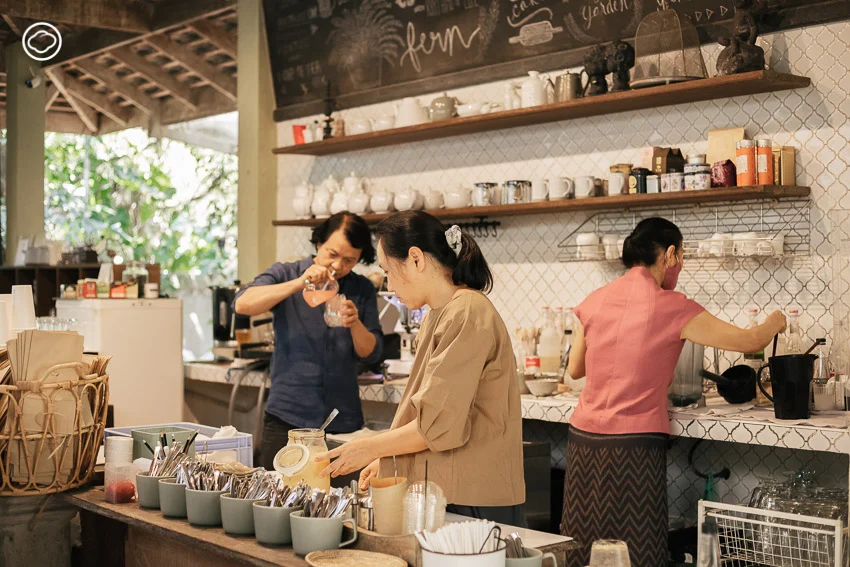 ทายาทชาวสวนรุ่น 4 ผู้เปลี่ยนสวนเก่าให้เป็น Little Tree Garden และ Whispering Cafe