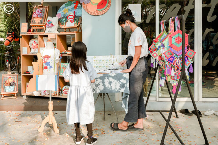 “ช่วงเวลาที่ลูกอยากอยู่กับเรานั้นแสนสั้น” Pumpkin Art Town จึงสอนใช้สีสันสานสัมพันธ์ครอบครัว