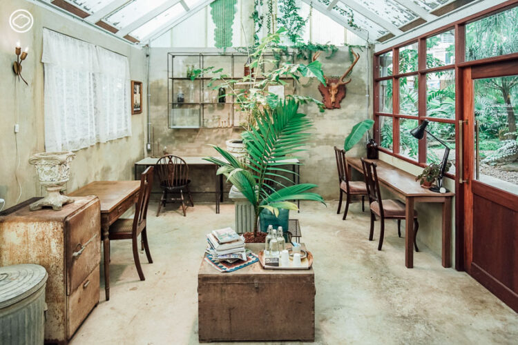 382space โคราช บ้านครึ่งปูนครึ่งไม้ใต้ร่มเงาสวนป่า ที่สองคู่รักและคุณพ่อสร้างเองกับมือ