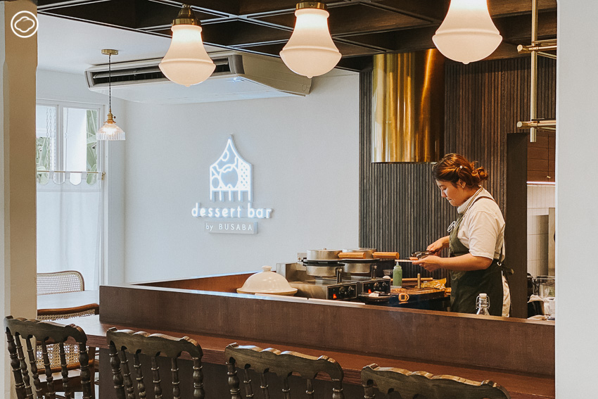 Dessert Bar by Busaba บาร์ขนมไทย ดีไซน์ด้วยแรงบันดาลใจจากประวัติศาสตร์