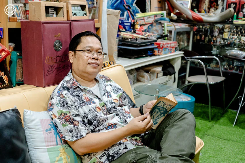 ‘ป๋าเอ็กซ์’ นักสะสมการ์ตูนผีเล่มละบาท สู่การขับเคลื่อนวงการผีไทยไปทั่วโลก