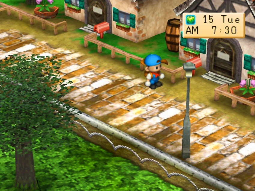 ฟาร์ม Harvest Moon สถาปัตยกรรมในเกมที่จำลองประสบการณ์ชีวิตจริงของผู้เล่น