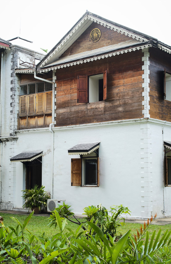 รูปบ้านในอดีตก่อนการซ่อมบำรุง ไม่ทราบปี พ.ศ.