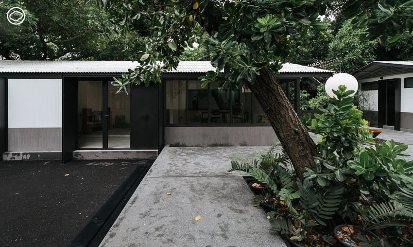 ปัดฝุ่นบ้านร้างชวนขวัญผวาเป็น Factopia Hamlet แกเลอรี-ออฟฟิศให้เช่ากลางสวน 4 ไร่