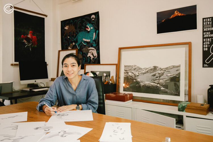 สุทธิภา คำแย้ม Illustrator ชาวไทยกับการเสกแรงบันดาลใจจากธรรมชาติเป็นลายเส้นระดับโลก