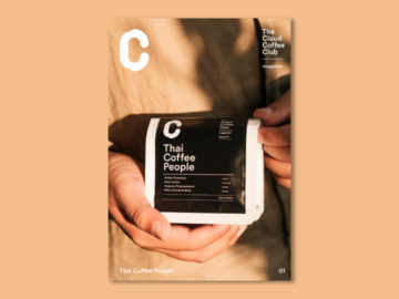 The Cloud Coffee Club นิตยสารพร้อมเมล็ดกาแฟเล่มแรกจาก The Cloud