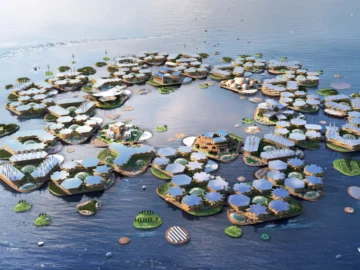 Oceanix City ที่ปูซาน เกาหลีใต้ เมืองลอยน้ำกู้วิกฤตโลกร้อนที่พึ่งพาตัวเองได้แห่งแรกของโลก