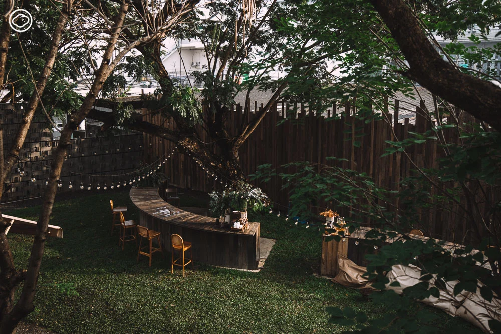 The Wood Land เอาต์ดอร์คาเฟ่ย่านอ่อนนุช ปรับที่รกร้างให้เป็นพื้นที่ธรรมชาติกลางเมือง