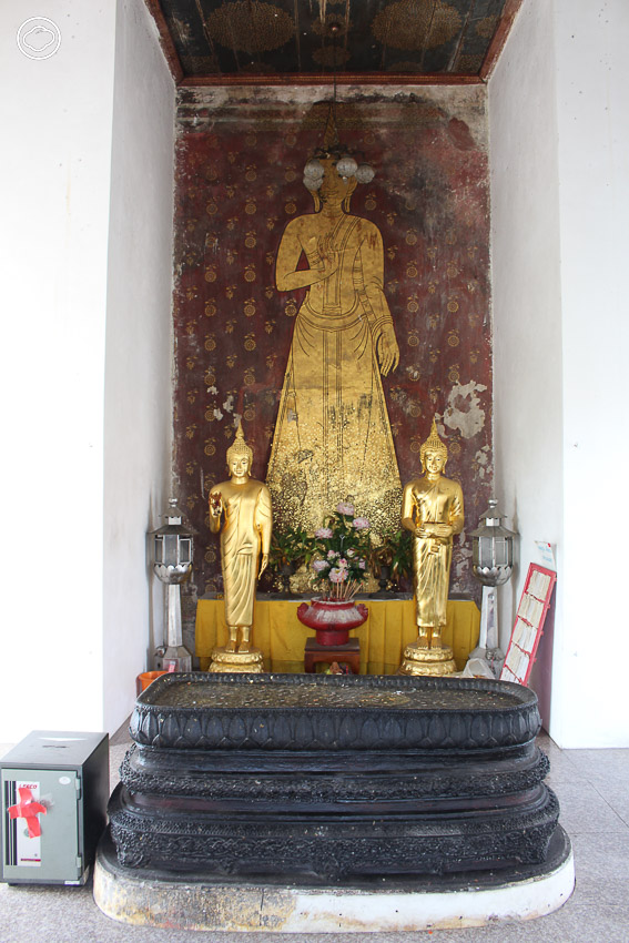 วัดราชคฤห์ วัดแห่งวันอัฏฐมีบูชา วันถวายพระเพลิงพระพุทธสรีระหลังปรินิพพาน 8 วัน กับพระพุทธรูปพระเจ้าเข้านิพพานไร้โลง