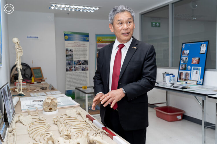 พ.ต.อ.ทรงศักดิ์ รักศักดิ์สกุล ผู้อำนวยการสถาบันนิติวิทยาศาสตร์ กระทรวงยุติธรรม