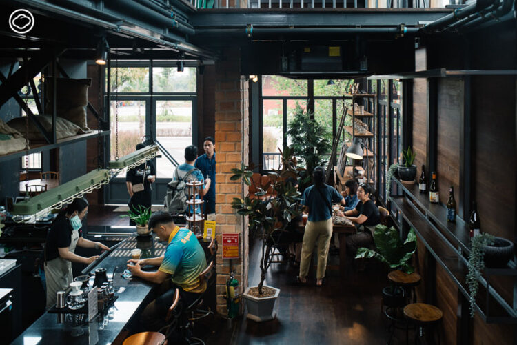 Occur Coffee สภากาแฟในคาเฟ่จากไม้ยางพาราที่ใช้ทุกอย่างจากตรัง โดยคนตรัง เพื่อคนตรัง