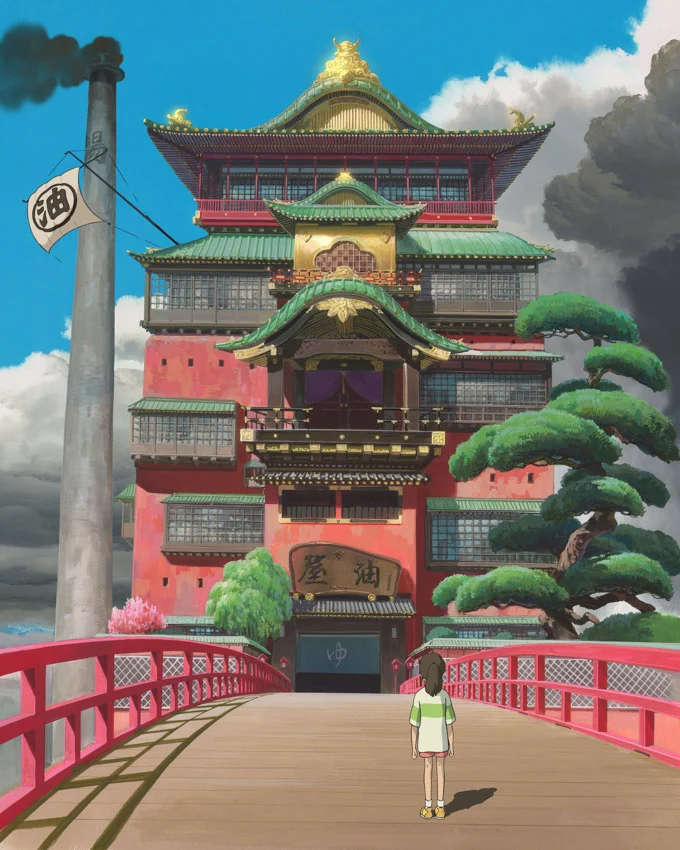 อุโมงค์ ถนน โรงอาบน้ำ สถาปัตยกรรมใน Spirited Away มิติวิญญาณที่ออกแบบให้เล่าเรื่องดีที่สุด