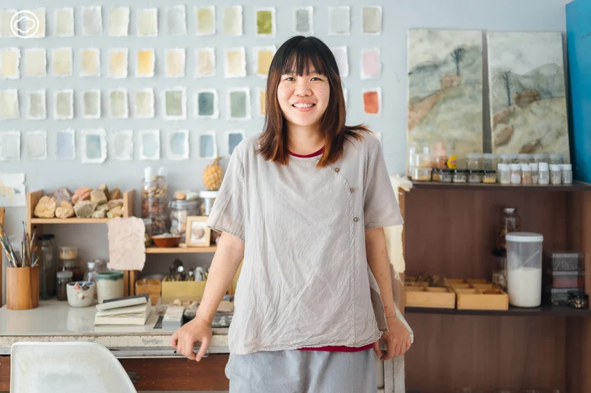Himlya Cotton แบรนด์เครื่องเขียนทำมือ จ.เชียงราย โดยคนกลับบ้านที่ตั้งใจชุบชีวิตสับปะรดนางแล