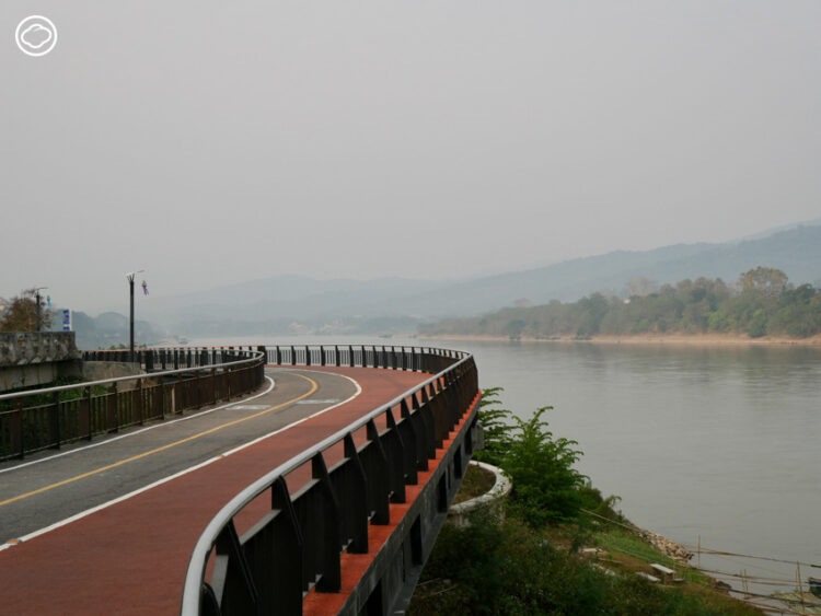 A Tale of Two Rivers ที่เชียงของ จ.เชียงราย การแสดงที่เล่าความเปลี่ยนแปลงของแม่น้ำ 2 สาย ฉลองครบรอบ 190 ปีความสัมพันธ์ทางการทูตไทย-สหรัฐฯ