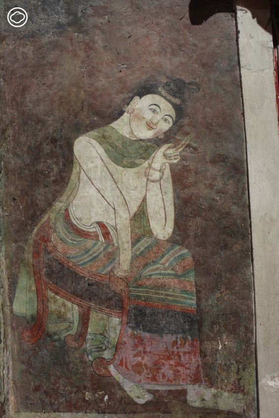 วัดภูมินทร์ กลางเวียง จ.น่าน ที่มีภาพวาดกระซิบรักบันลือโลก และคัทธณะกุมารชาดก ชาดกล้านนา แห่งเดียวในประเทศ