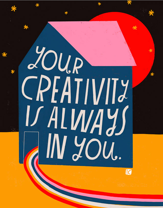 Lisa Congdon ศิลปินคนดังของอเมริกา หัดวาดรูปอยู่ 8 ปี จนมีคนจ้างครั้งแรกตอนอายุ 39