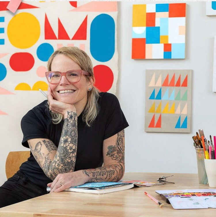 Lisa Congdon ศิลปินคนดังของอเมริกา หัดวาดรูปอยู่ 8 ปี จนมีคนจ้างครั้งแรกตอนอายุ 39
