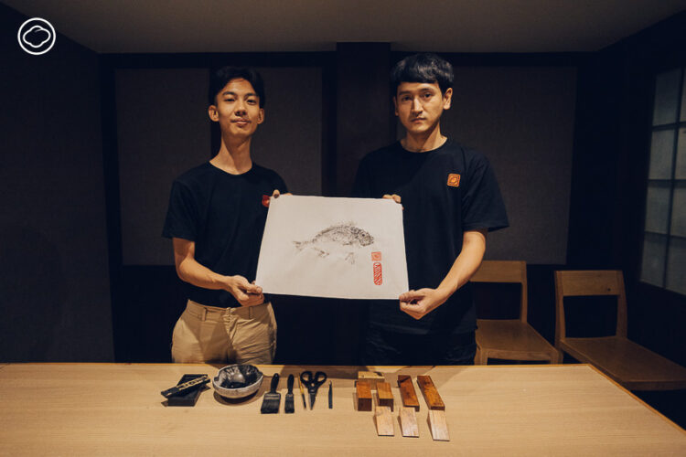 Gyotaku ศาสตร์-ศิลป์การบันทึกปลาด้วยภาพพิมพ์ของญี่ปุ่น โดยคนไทยที่รักปลาตั้งแต่หัวจรดหาง