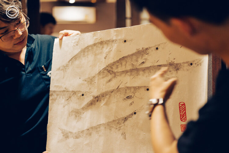 Gyotaku ศาสตร์-ศิลป์การบันทึกปลาด้วยภาพพิมพ์ของญี่ปุ่น โดยคนไทยที่รักปลาตั้งแต่หัวจรดหาง