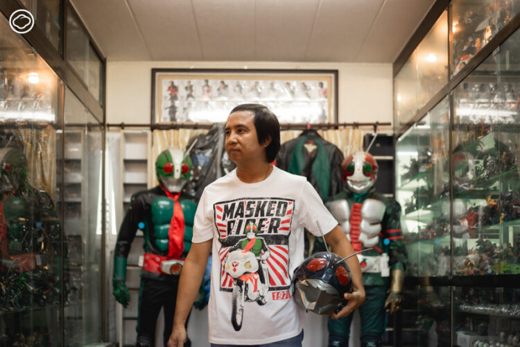 พิเชฐ เดชครุฑ นักสะสมเข็มขัดไอ้มดแดง ฟิกเกอร์ และทุกอย่างของ Masked ...