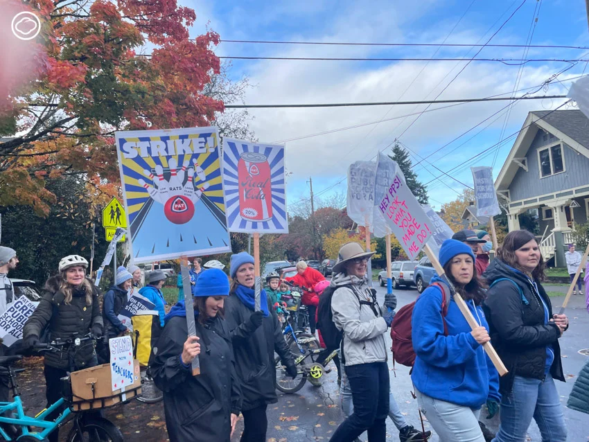 มีอะไรไม่ยุติธรรมอย่าเงียบ! อุ้ม สิริยากร เล่าเรื่องการประท้วง-นัดหยุดงาน ของสหภาพครูครั้งแรกในประวัติศาสตร์พอร์ตแลนด์