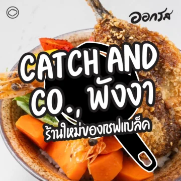 Catch and Co. พังงา ผู้เชี่ยวชาญเรื่องปลาไทย ออกเรือหาปลาเองและให้เราเลือกปลามาปรุงได้ตามใจ