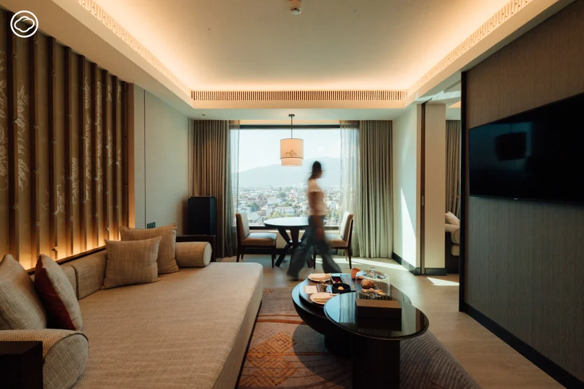Chiang Mai Marriott Hotel โรงแรม 5 ดาวกลางเมืองวิวดอยสุเทพ ที่ออกแบบจากความเจริญรุ่งเรืองยุคล้านนา