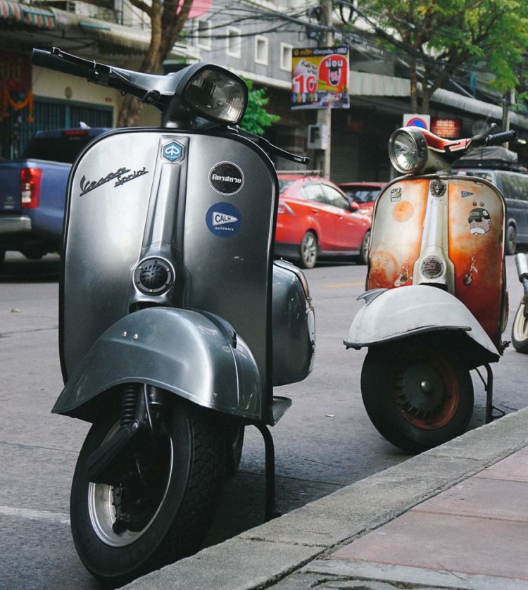 ออกสำรวจ Vespa ย่านเมืองเก่า จนค้นพบสกูตเตอร์ที่มีร่องรอยและเรื่องราวถูกใจชาว Vespisti