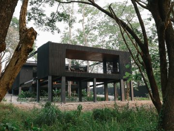 บ้านพักสังเกตธรรมชาติใกล้ดอยอินทนนท์ ของหมอที่ยื่นตัวตนสู่ป่าฉำฉา จอมทอง เชียงใหม่