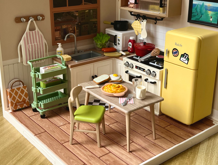 Rolife โมเดล DIY ที่ผู้คนยอมปวดหลังนั่งประกอบครัวจิ๋วไปจนถึงเรือนกระจกสุดน่ารัก